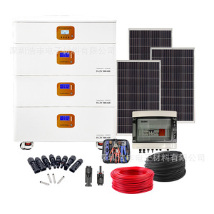 Batterie de stockage d'énergie LiFePO4 tout-en-un empilable 51,2 V 12 kW 15 kWh pour usage domestique et hybride sur réseau - Product Image 4