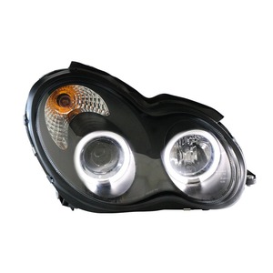 2000-2007 para <span class=keywords><strong>Mercedes</strong></span>-Benz <span class=keywords><strong>Clase</strong></span> <span class=keywords><strong>C</strong></span> W203 Faros delanteros Luces de circulación diurna LED modificadas y montaje de faros intermitentes - Product Image 1