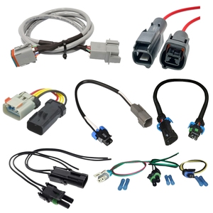 Harness Kabel Mesin Mobil OEM Pabrik dengan Konektor TE Deutsch untuk Perakitan Kabel Sistem Kelistrikan Truk - Product Image 1