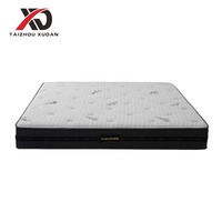 Matelas à ressorts ensachés XUDAN de qualité hôtelière 5 étoiles, surmatelas orthopédique, sur mesure, double ou king size, avec sommier, épaisseur 30 cm, 5