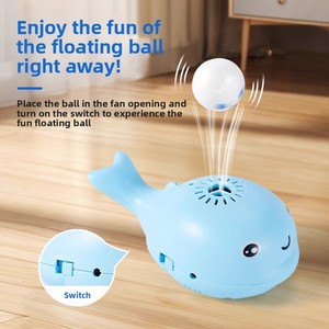 Juguete Eléctrico de Plástico para Gatos, Bola Flotante con Forma de Ballena, Palo Interactivo, Juguete Automático para Gatos, Antiaburrimiento para Gatitos - Product Image 3