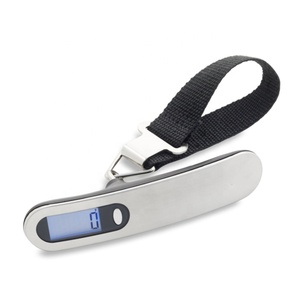 Tragbares Handgepäck Elektronische Waage Gepäck Einkaufs waage Fabrik Großhandel Edelstahl Gepäck Wiegen 50kg Batterie - Product Image 6