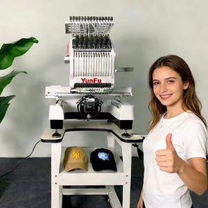 Máquina <span class=keywords><strong>de</strong></span> Bordar Duradera <span class=keywords><strong>de</strong></span> Una Cabeza y 15 Agujas para Talleres Textiles en Estados Unidos - Product Image 1