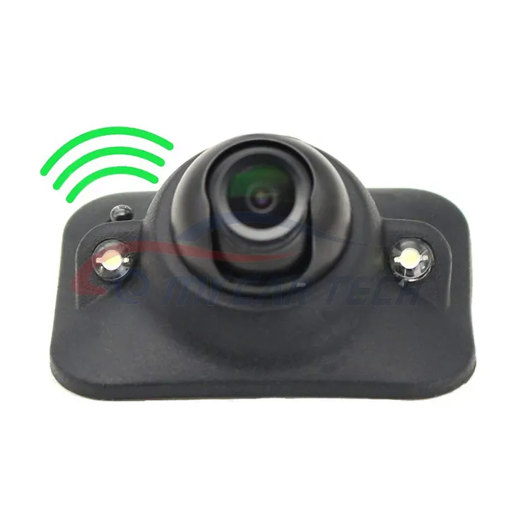 車のリアビューカメラユニバーサルLEDナイトビジョンバックアップパーキングリバースカメラ防水広角HDカラー画像