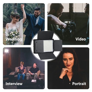 Lampe vidéo LED U600+ U800+ améliorée avec trépied, panneau LED bicolore à intensité variable pour la photographie en studio et le tournage de vidéos <span class=keywords><strong>YouTube</strong></span> - Product Image 6