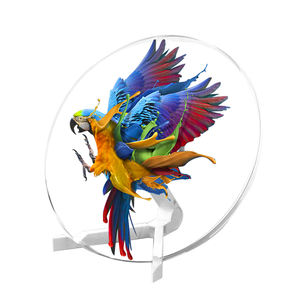 Projecteurs de projection holographiques 3D de bureau haute définition Premier choix sans lunettes pour les ornements de ventilateur d'intérieur - Product Image 2