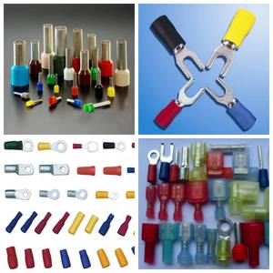 Connecteur de câble électrique en cuivre de Type O, anneau de camping-car, cosses en laiton, connecteur de fil de poussée en acier pré-isolant - Product Image 5