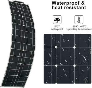 Panneaux solaires flexibles pour animaux de compagnie 50W 200W 400W 800watt, chargeur de systèmes d'énergie pour toit de maison, voiture de <span class=keywords><strong>camping</strong></span>-<span class=keywords><strong>car</strong></span> - Product Image 3