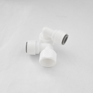 Connecteur de purificateur d'eau, filetage interne à 3 points vers coudière, adaptateur rapide pour machine à eau pure, sans accessoire de carte - Product Image 2