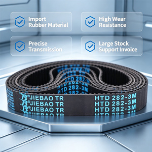 Correa Dentada Síncrona JIEBAO HTD1125-3M, Correa de Transferencia de Posición Precisa para Equipos de Movimiento Lineal - Product Image 5