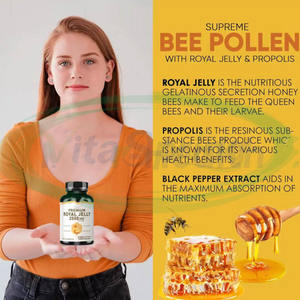 VitaSpring OEM Propolis yumuşak kapsül organik takviyeler 1000mg arı sütü Softgels kapsüller - Product Image 4