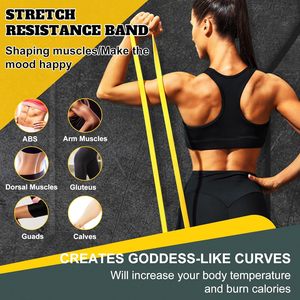 Ensemble de 5 bandes de résistance pour l'entraînement musculaire, entraînement à domicile, entraînement physique, entraînement physique - Product Image 4