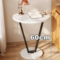 Mini table de bout d'armoire minimaliste moderne de style nordique pour les étagères de rangement du salon