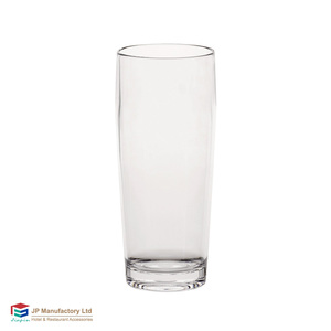 300ml 500mlストレートサイドビールグラス工業用ハンドルフリーパイントマグ耐久性のある厚いベースシリンダーバーウェアホテルキャンプ - Product Image 6