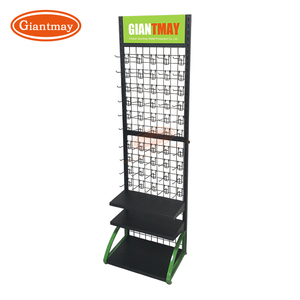 Siêu thị lưới tường Giá cửa hàng bán lẻ tùy chỉnh dây lưới hiển thị móc đứng - Product Image 3