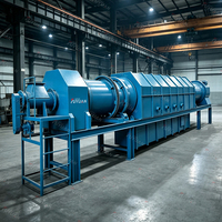 Four industriel de carbonisation continue de haute qualité pour la production de biochar et de charbon de bois à partir de sciure de bois, de bambou et de coques de riz