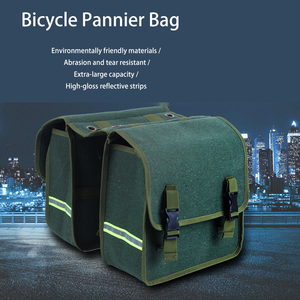 Bolsa Impermeable para Portaequipajes Trasero de <span class=keywords><strong>Bicicleta</strong></span>, Bolsa de Carga Doble para <span class=keywords><strong>Bicicleta</strong></span>, Bolsa de Equipaje de Gran Capacidad para Ciclismo <span class=keywords><strong>MTB</strong></span> - Product Image 4