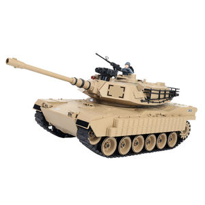 Escala 1:18 U.<span class=keywords><strong>S</strong></span>. M1A2 Abrams RC tanque modelo 60 minutos tiempo de juego con batalla y bala de fuego y función de humo tanque juguetes Hobby y regalo - Product Image 1