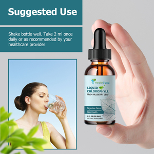 High Quality Liquid Chlorophyll Drops Drinking with Total Carbohydrate Boosts Energyn Immune Help Manage Cravings Drops - Product Image 4