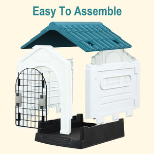 חדש הגעה Hoopet <span class=keywords><strong>3</strong></span> גודל גדול נייד חיצוני אטים לגשם מתקפל פלסטיק כלב מלונה בית - Product Image 6