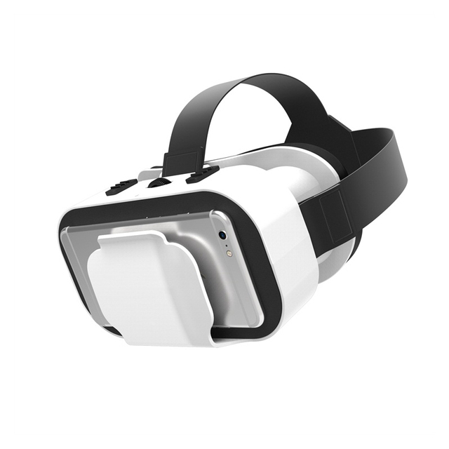 RKSE RK-G05A 2020 Top Selling Polarized 3D VR Glasses Cardboard Headset with 50"-80" Virtual Screen for 3/5/6/0 Smartphones Sale