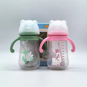 Bình sữa trẻ em chất liệu silicon PP cao cấp, không độc hại, dung tích 300ML, khuyến mãi nóng - Product Image 5