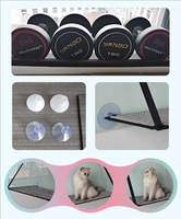 Hamac pour chat à fenêtre, écologique, motif uni, toutes saisons, amovible, lavable, robuste, lit pour chat, niche pour chat
