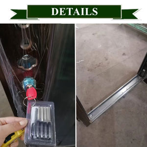 Portes <span class=keywords><strong>de</strong></span> sécurité Portes <span class=keywords><strong>d</strong></span>'<span class=keywords><strong>entrée</strong></span> en acier pour maison - Product Image 6