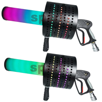 Pistolet à confettis LED Party Co2 pour boîte de nuit de mariage