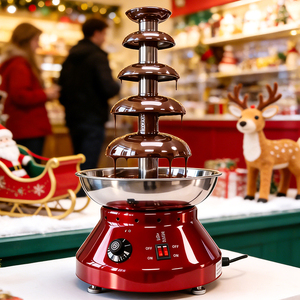 Nueva Máquina Eléctrica de Acero Inoxidable para Fuente de Chocolate, para Uso Comercial en Pasteles, Alta Productividad, Diseño Elegante - Product Image 4