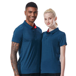 <span class=keywords><strong>Polo</strong></span> de algodón suave y transpirable, Camisa lisa de alta calidad, personalizada, con logotipo propio - Product Image 2