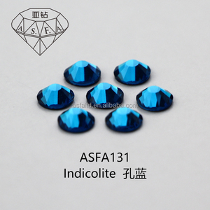 พลอยเทียมประกายแวววาวติดทน ASFA131แก้วสีสดใสสำหรับเสื้อผ้าและเครื่องประดับแฟชั่นอุปกรณ์ตกแต่งแบบทำมือ - Product Image 2