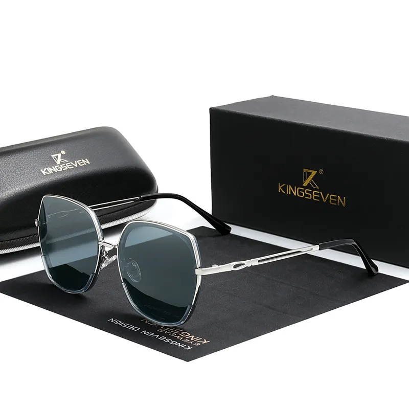 KINGSEVEN Glasses Men Polarized Gradient Luxury Brand Designer Sun Glasses For Men Vintage Fashion Glasses Women Eyewear 7822