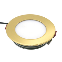 Luz LED de Techo para Interiores de Barcos, Caravanas, Yates y Baños, con Control Remoto Inalámbrico RGBW de 6W, IP67, Muestra Disponible