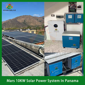 Système solaire hybride hors réseau de 5 kW à 50 kW, kit complet avec système d'énergie solaire empilable IP65 pour usage domestique MS Home Off Grid - Product Image 4