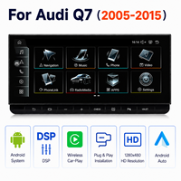 Système multimédia automobile Android 10,25 pouces avec CarPlay sans fil et Android Auto pour Audi Q7 4L MMI 2G 3G d'origine 2005-2015, écran tactile