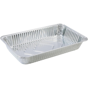 Heavy Duty 21 X 13 Full Size Sheet Pan Aluminum Tray Full Size Deep Aluminum Steam Table Pans with <b>Foil</b> Lid 100g/120g/130g - Product Image 2