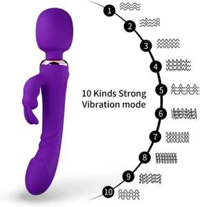 Vibrador clásico de punto G, Juguetes sexuales, vibradores de conejo para clítoris, consolador estimulador, vibrador <span class=keywords><strong>Anal</strong></span> para adultos, consoladores, masajeador de varita para mujeres - Product Image 3