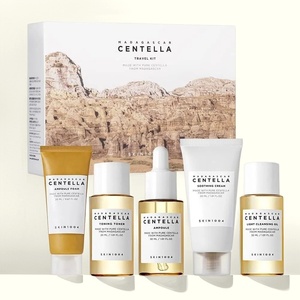 Kit de Viaje SKIN1004 Madagascar Centella (Nueva Versión) Tónico Facial Coreano, Ampolla, Crema Calmante, Aceite Limpiador, Hidratante - Product Image 1