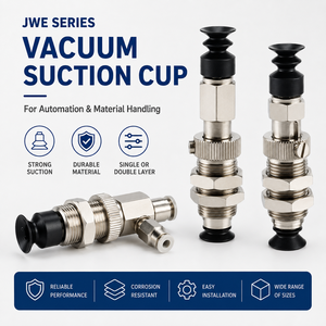 ถ้วยดูดสุญญากาศอุตสาหกรรมรุ่น JWE สำหรับหุ่นยนต์หยิบจับและวาง EOAT บรรจุภัณฑ์ วัสดุสำหรับการจัดการอัตโนมัติ - Product Image 1