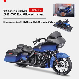 <span class=keywords><strong>Maisto</strong></span> <span class=keywords><strong>1</strong></span>:<span class=keywords><strong>18</strong></span> Harley-Davidson 2018 CVO Breakout Legacy Big-Spring, Modelo de Motocicleta de Plástico Fundido a Presión - Product Image 5