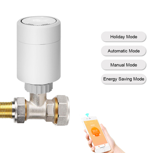 Tuya Zigbee Smart Home Radiateur Chauffage WIFI Thermostat Radiateur Thermostat <span class=keywords><strong>Vannes</strong></span> Pour APP Alexa Voice - Product Image 1