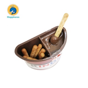 Halal Candy <strong>Chocolate</strong> Biscuit Cup Soft <strong>Chocolate</strong> Jam <strong>Finger</strong> Biscuit - Product Image 5