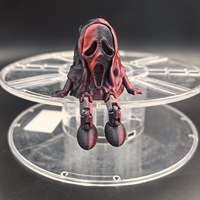 Modèle articulé en plastique PLA imprimé en 3D, objet de collection fantôme, décoration d'étagère, vente en gros, cadeau tendance, souvenir