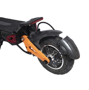 <span class=keywords><strong>US</strong></span> magazzino H9 Scooter elettrico 3000*2 motore 60V lega di alluminio adulto pieghevole Scooter elettrico 11 pollici Off-road pneumatico E-scooter - Product Image 4