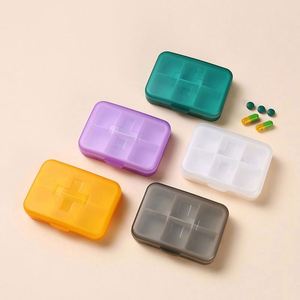 Caja Organizadora de Pastillas de Viaje con 6 Compartimentos - Estuche Portátil Mini para Medicamentos, Joyas y Artículos Esenciales - Product Image 3