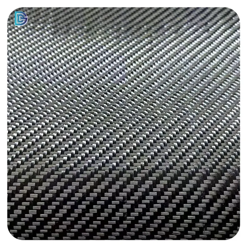 カラーハイブリッドファブリック600Dグレーグレーアラミドテキスタイルツイル織りハイブリッドアラミド繊維ファブリック携帯電話ケースシェル用