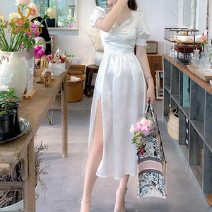 Женское платье с коротким рукавом - Product Image 2