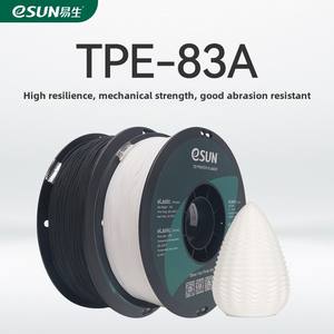 ESUN 1KG 1.75mm Flexible TPE TPU83A TPU87A Filament D'impression 3D Élastique Souple eLastic Tige En Silicone Impression 3D - Product Image 6