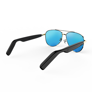Pro Luxury Audio Sunglasses Polarized Smart Glasses with <b>Mic</b> & Sleek Plastic Design - Product Image 5
